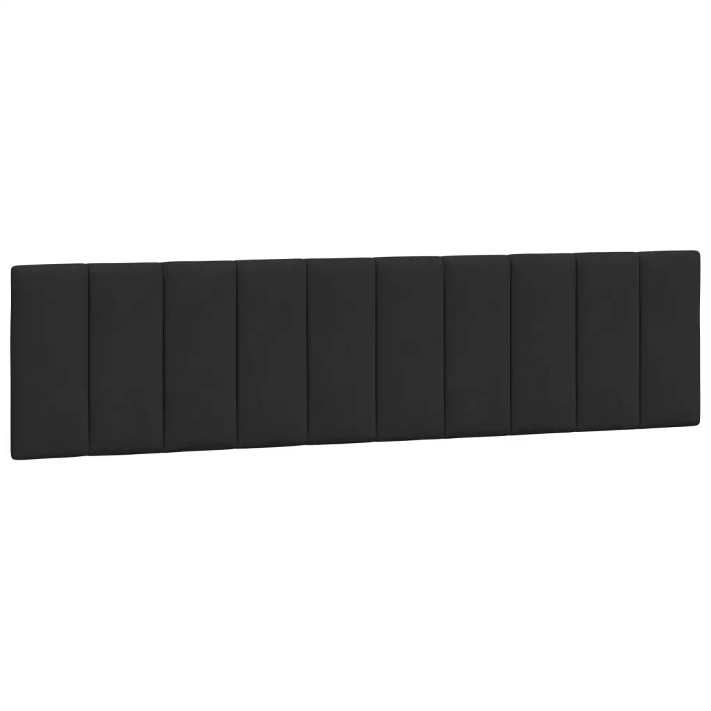 Giroletto con LED senza Materasso Hanko Nero 200x200 cm in Velluto 3213801