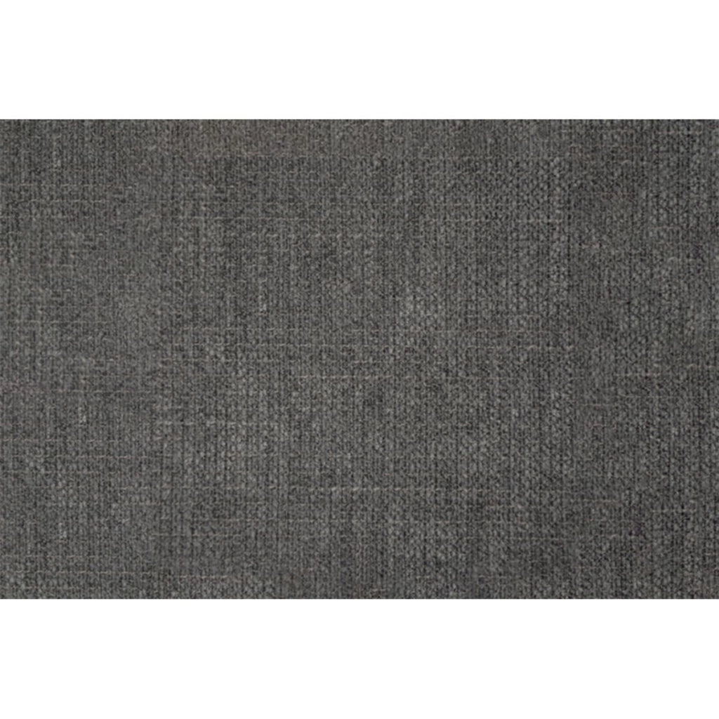 Testiera in tessuto natté grigio antracite liscio L160 cm
