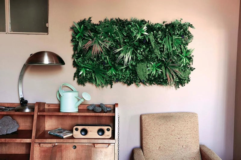 PANNELLO JUNGLE SIEPE SINTETICA VERDEMAX VERDECOR DECORO, SIEPE SINTETICA