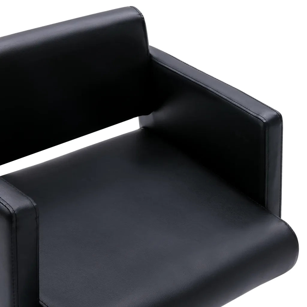 Poltrona per Salone di Bellezza in Similpelle Nera 337181