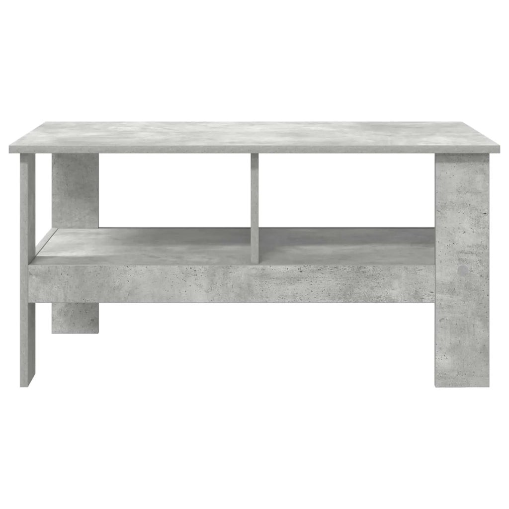 Tavolino da salotto Grigio cemento 90 x 50 x 45 cm 8000255