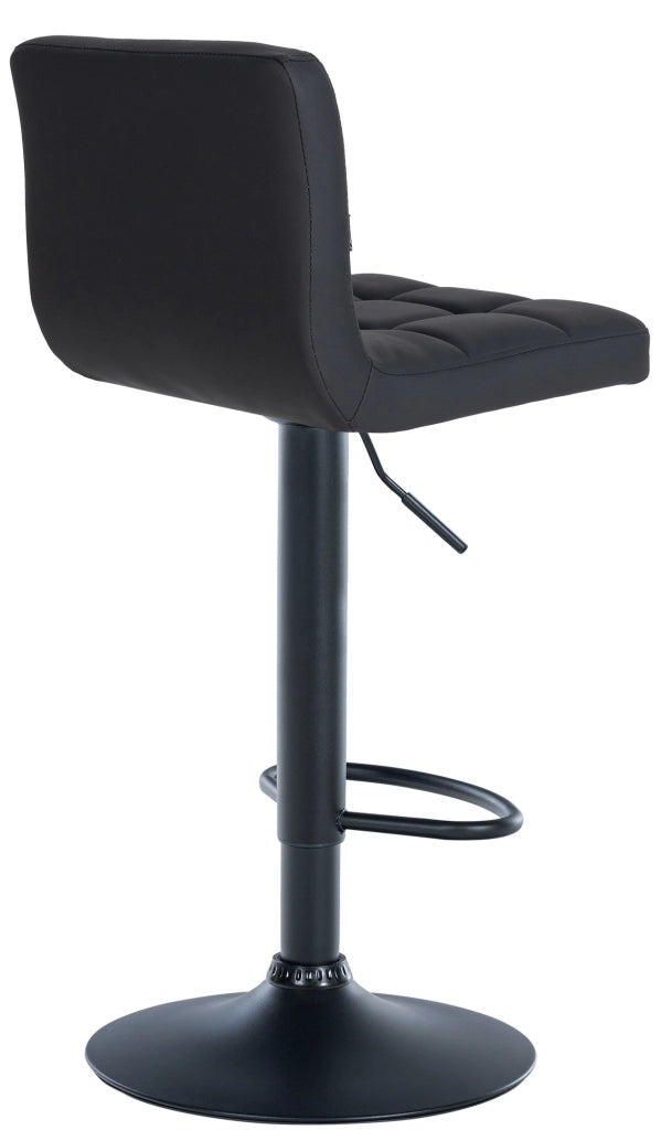 2er Set Barhocker Feni Kunstleder schwarz