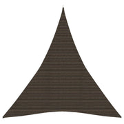 Vela ombreggiante/ombrellone 160 g/m² HDPE 4 x 5 x 5 m marrone 02_0009168