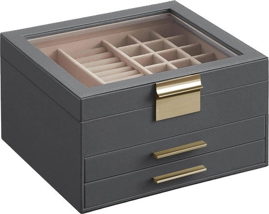 Wandrek Rustico Fluttuante con Supporto Asciugamani - Set da 2 per Camera da Letto, Salotto, Bagno, Cucina e Ufficio - Legno e Metallo, Miele, 42 x 15 x 7,5 cm