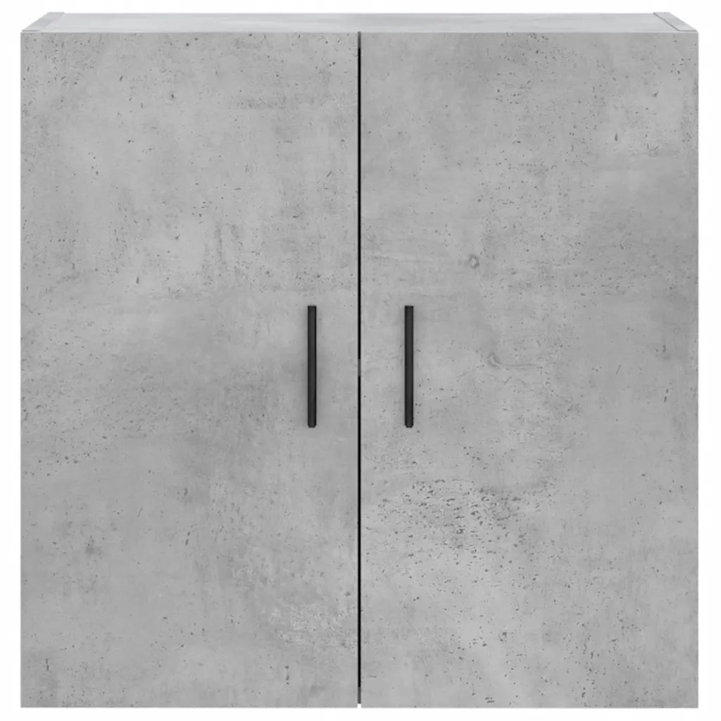 vidaXL Mobile a Parete Grigio Cemento 60x31x60 cm in Legno Multistrato