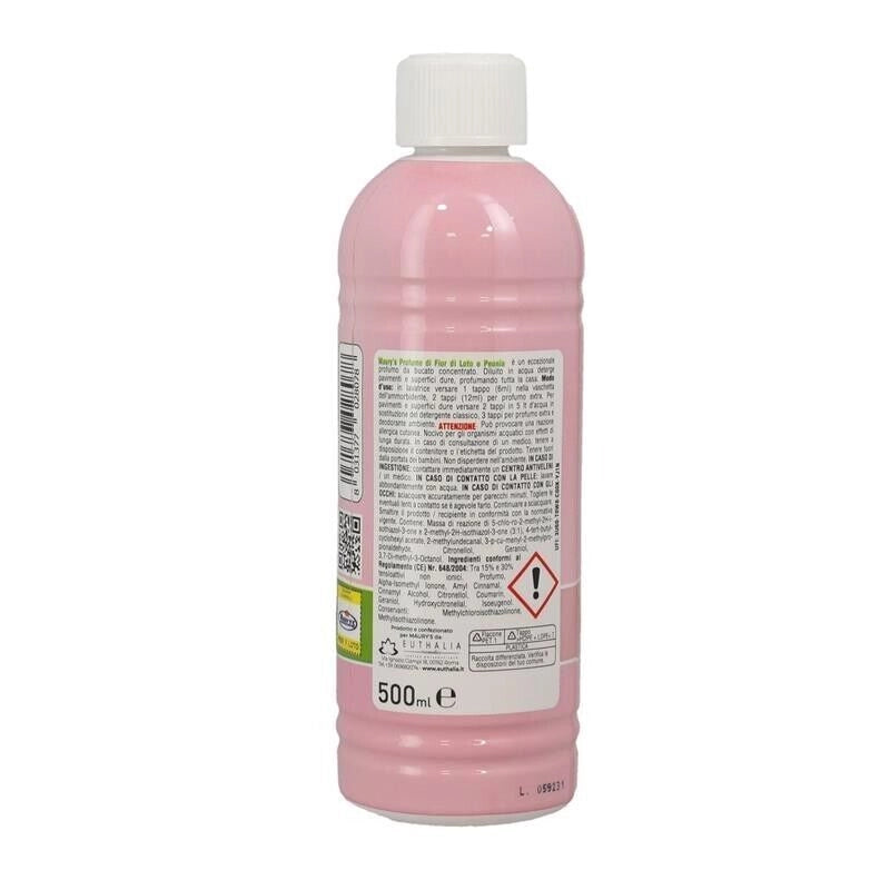 MAURY'S PROFUMATORE PER IL BUCATO IN FORMATO DA 500ML FIOR DI LOTO E PEONIA