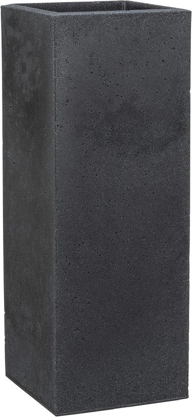 Vaso di plastica per piante - 26 cm lungo, 26 cm largo, 70 cm alto, 9 l di capacità.