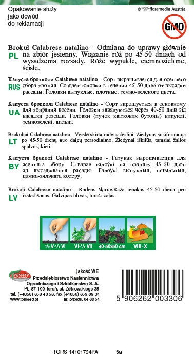 Broccoli italiani calabresi natalino 2g