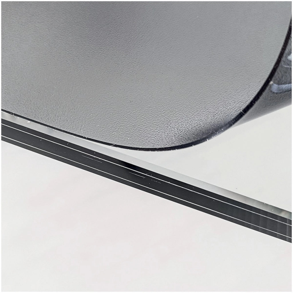 Tovaglia Trasparente Satinata Pellicola Pvc Opaca Copritavolo Antimacchia Spessa 100x200 Cm Scura