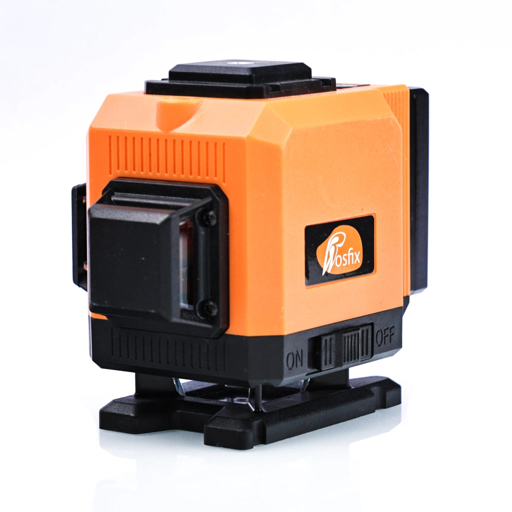 Livella Laser Rosfix Orange Tiger ROT12L – 12 Linee, Autolivellante | IP54, 360° | Set con Treppiede 43-120cm e Custodia