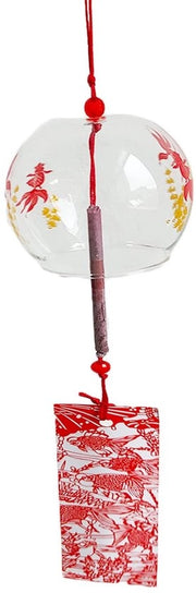 Decorazione per la Casa - Gong da Vento - Vetro Borosilicato di Alta Qualità - Resistentente ai Scontri - Pulizia Facile