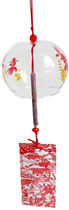 Decorazione per la Casa - Gong da Vento - Vetro Borosilicato di Alta Qualità - Resistentente ai Scontri - Pulizia Facile
