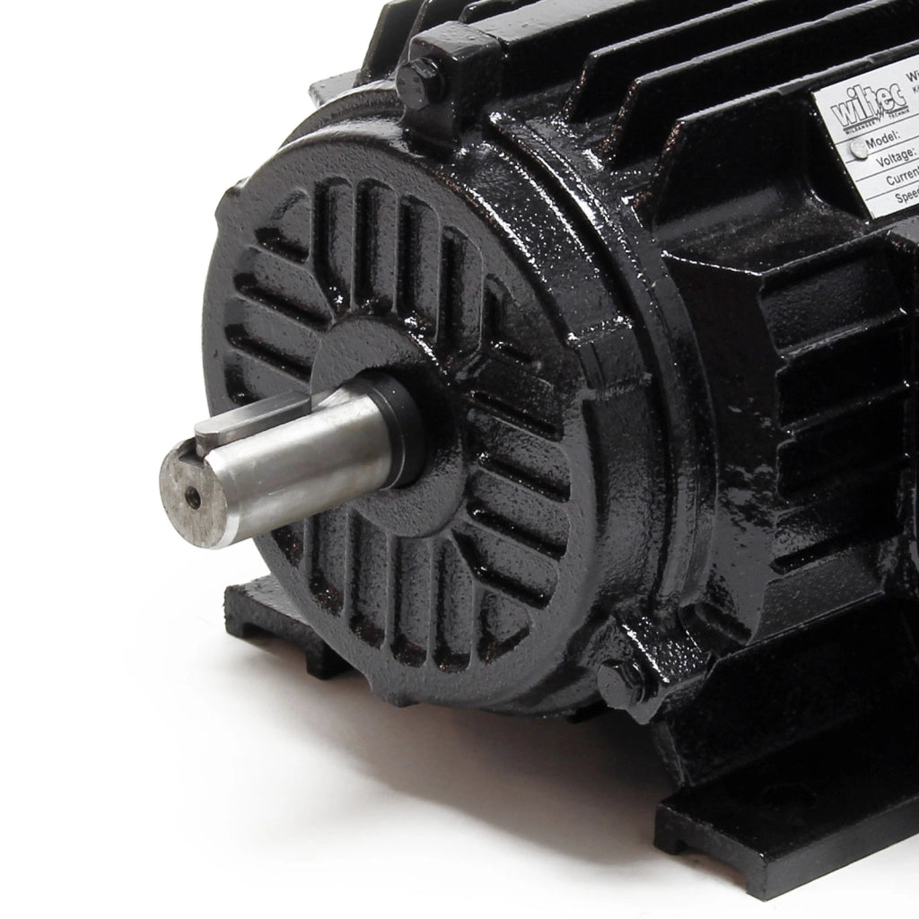 Motore elettrico trifase asincrono, 400V, 2 poli 2,2 kW (3CV), avvolgimento in rame, montaggio B3