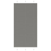 Tenda Plissettata Antracite 105x200cm Larghezza Tessuto 104,4cm