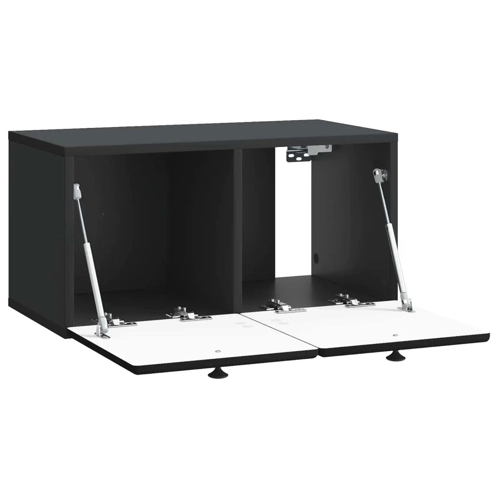 Mobile Porta TV da Muro 59,5 x 31 x 30 cm Nero 899216
