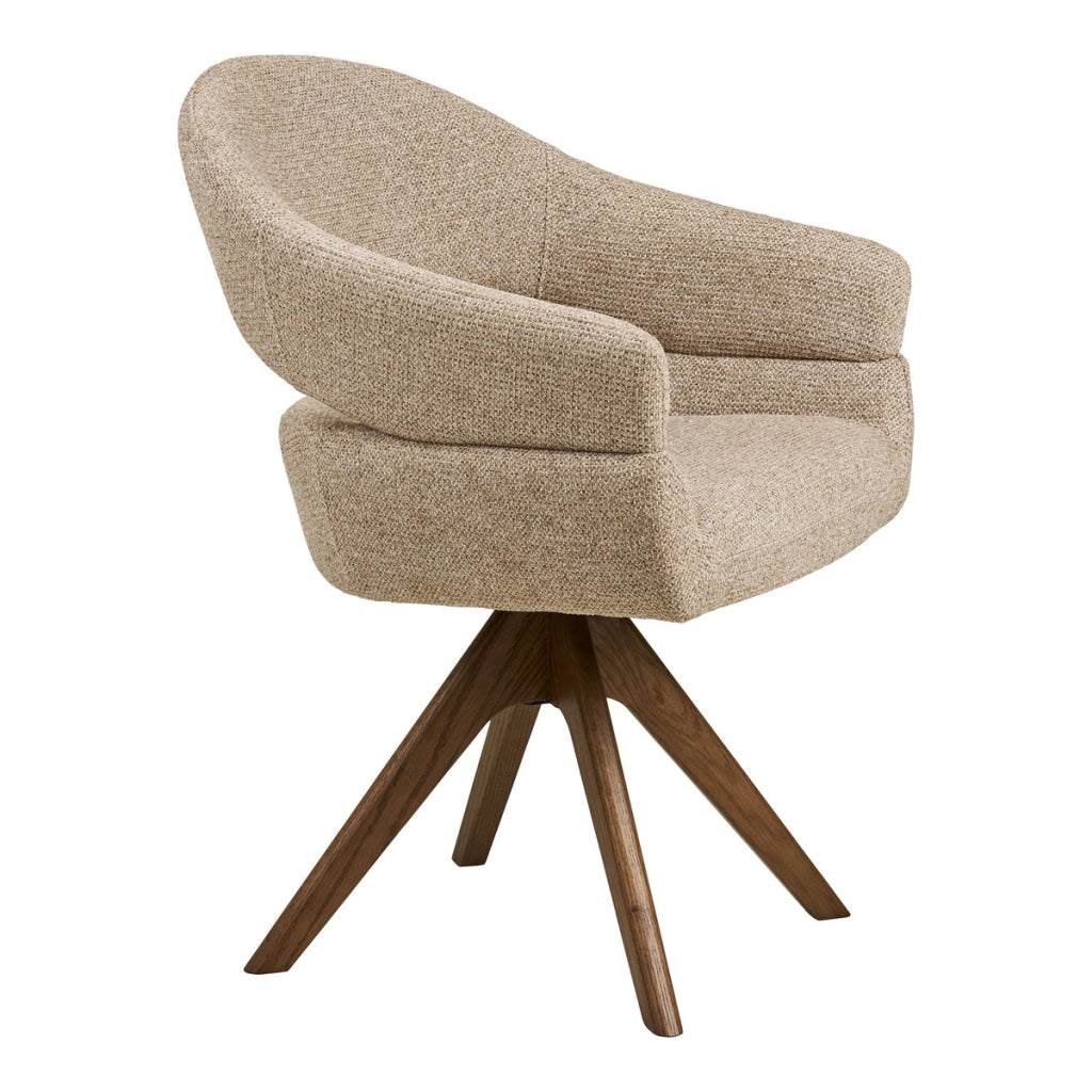 Sedia Dover 1, Marrone, Legno, 61x58x83 cm