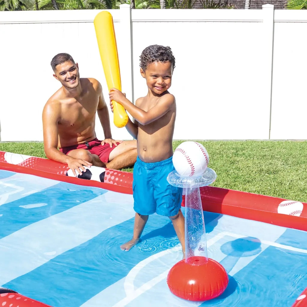 INTEX Centro Giochi Gonfiabile Action Sports 325x267x102 cm 92539