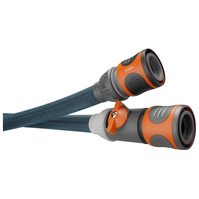 Gardena Liano pompa da giardino 10 m Sul suolo Cloruro di polivinile (PVC), Tessile Nero, Grigio