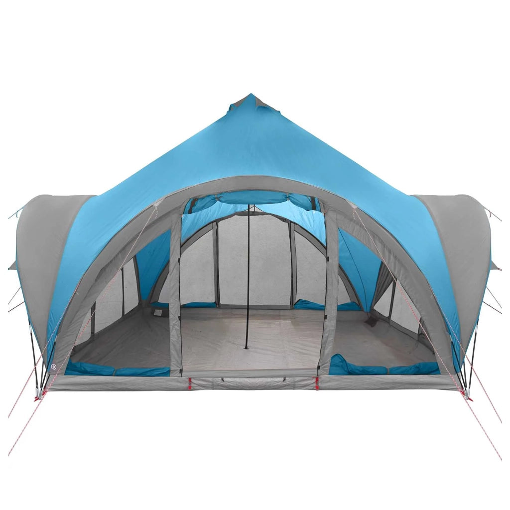 Tenda Tipi con tetto Blu 6 persone Poliestere e Acciaio 42028624