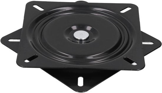 Base Rotativa in Acciaio A3 di Alta Qualità - 360 Gradi di Rotazione - Sedia Rotante - Multifunzionale - Solida - 156x156x20mm - Piattaforma Rotante