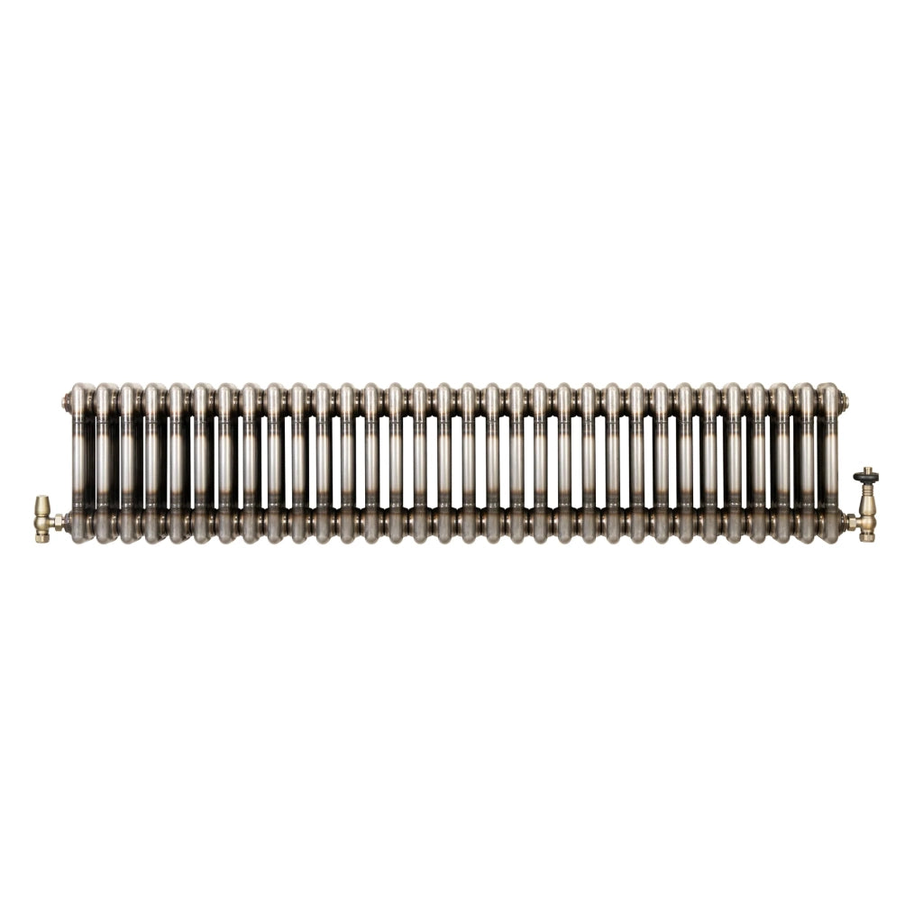 Radiatore 3 Colonne Orizzontale Metallo Grezzo 300 x 1460 mm TRV