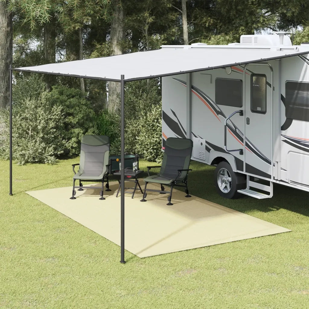 Tappeto da Tenda | Tappeto da campeggio Crema 4x2,5 m