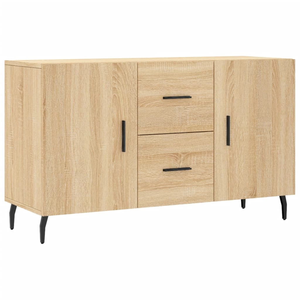 Buffet credenza cassettiera armadio mobile contenitore organizer cucina soggiorno rovere Sonoma 100 x 36 x 60 cm legno ingegnerizzato marrone 02_0031469