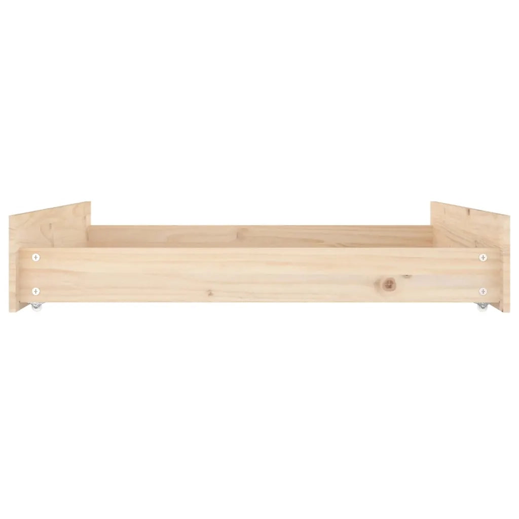 Cassettoni da Letto 2 pz in Legno Massello di Pino CFW4717288