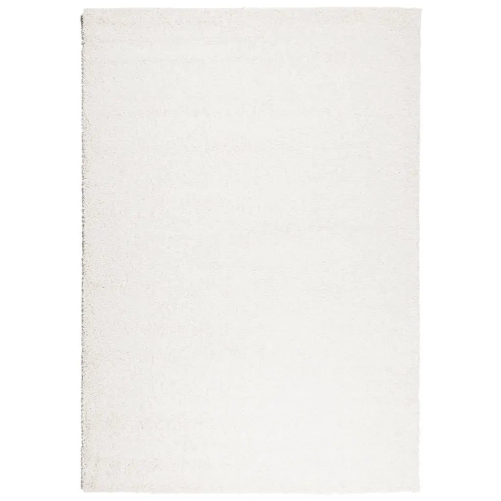 Tappeto Shaggy a Pelo Lungo Moderno Crema 120x170 cmcod mxl 111971