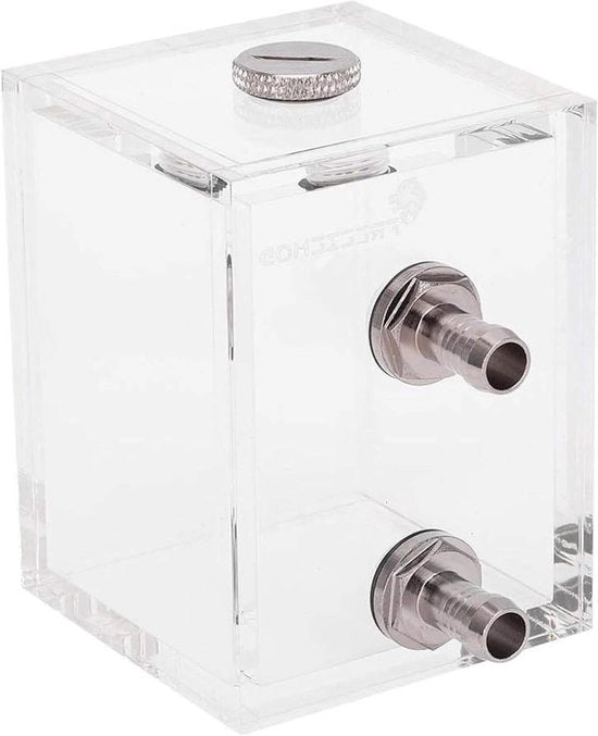 Serbatoio di raffreddamento acqua trasparente in acrilico 200 ml per sistema di raffreddamento acqua - accessori per computer per migliorare l'evacuazione del calore.