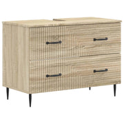 Armadio per Lavabo da Bagno HAARLEM Rovere Sonoma 896797