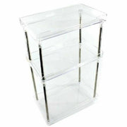 Trade Shop - Organizer Per Cosmetici Make Up Profumo Trucchi Bagno Multiuso 3 Ripiani -