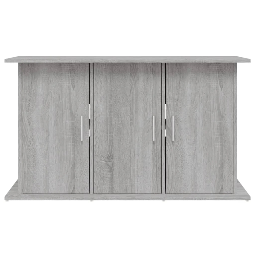 Supporto base per mobiletto acquario mobili Sonoma 101 x 41 x 58 cm legno ingegnerizzato grigio 02_0045084