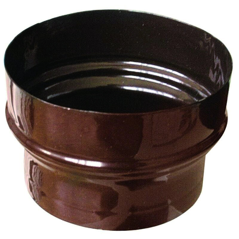 Save MAGGIORAZIONE PER STUFA A LEGNA PORCELLANATO CLASSIC Col. Marrone  Ø cm. 8x10