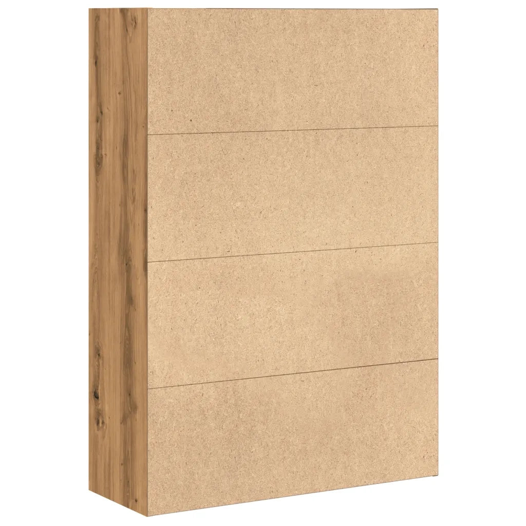 Libreria Rovere Artigianale 80x30x114 cm in Legno Multistrato 857939