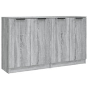 Buffet credenza cassettiera armadio mobile contenitore organizer per cucina soggiorno salotti set di 2 Sonoma 60 x 30 x 70 cm in legno ingegnerizzato grigio 02_0036953