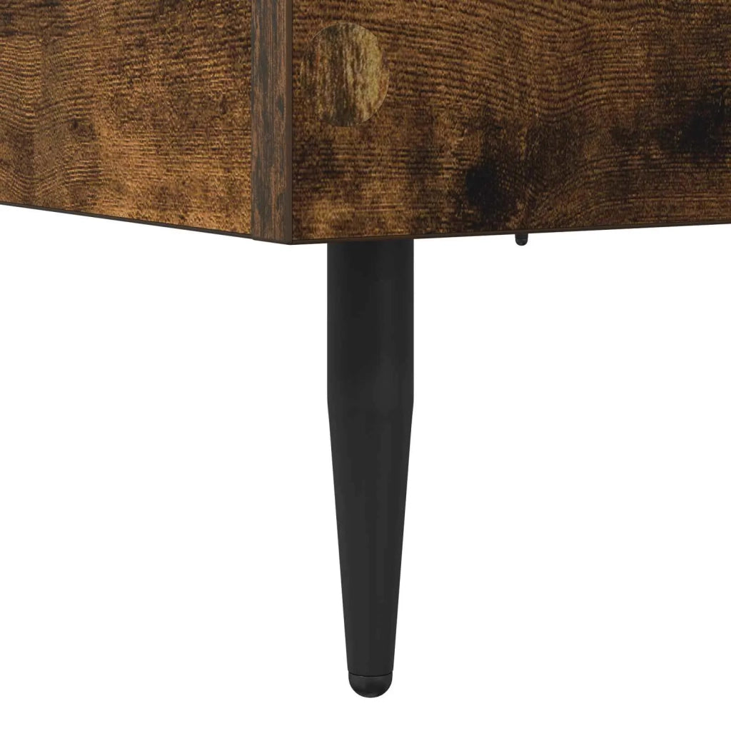 Struttura del letto Rovere Fumo 80 x 200 cm