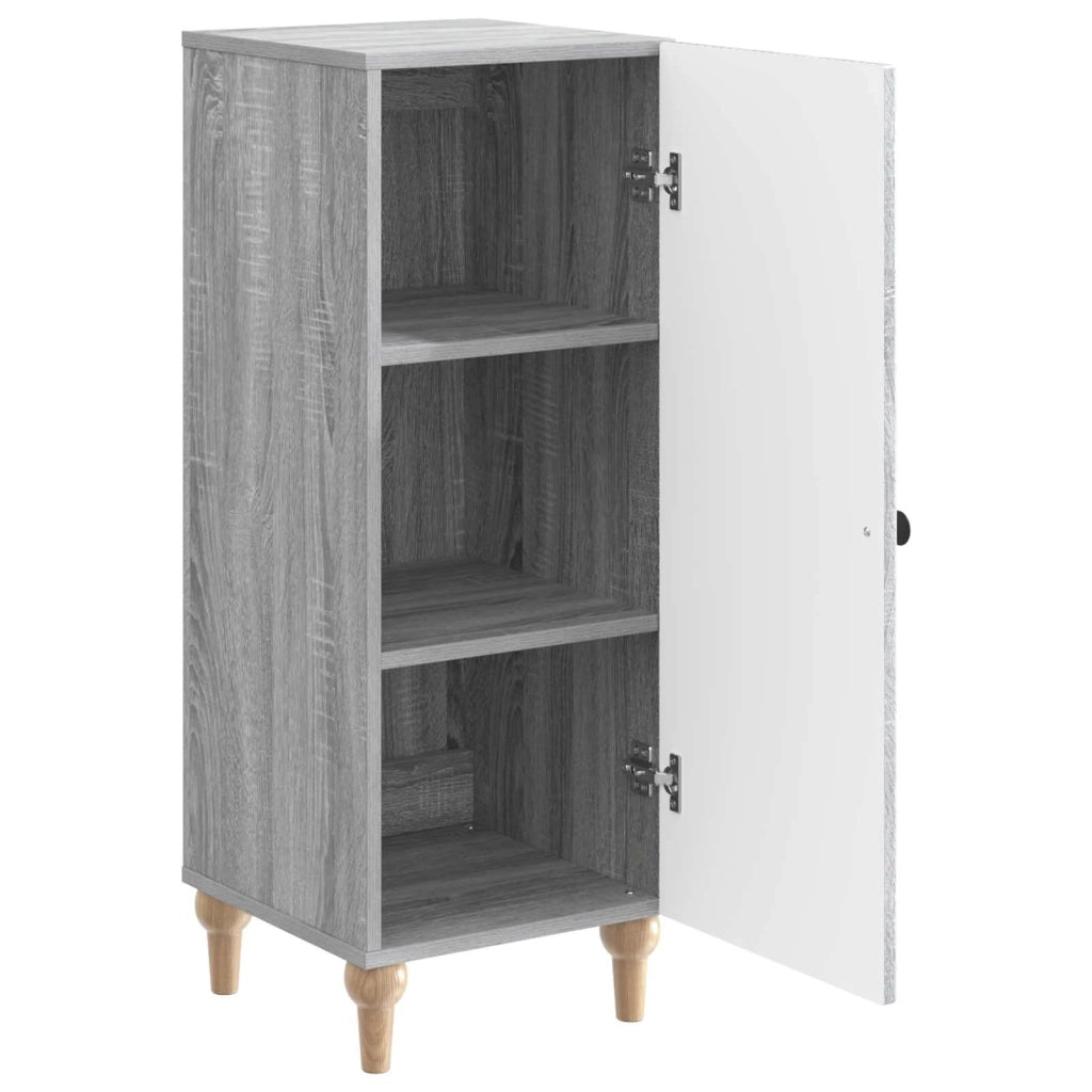 Credenza Grigio Sonoma 33 x 34,5 x 90 cm Legno ingegnerizzato 894141