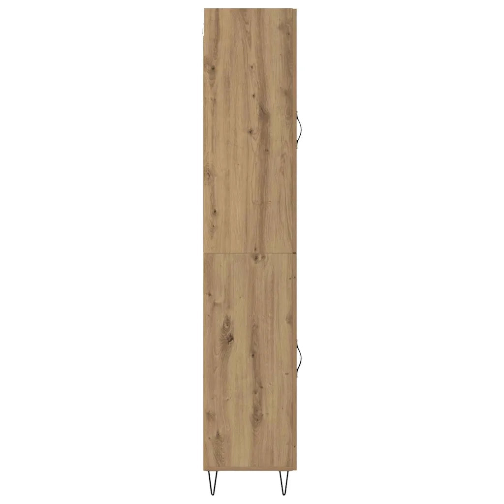 Credenza Rovere artigianale 34,5 x 34 x 90 cm Legno multistrato 3402727