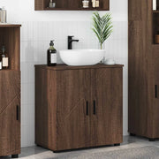 Mobile da Bagno con porta Rovere Marrone 61 x 35 x 64 cm 883291