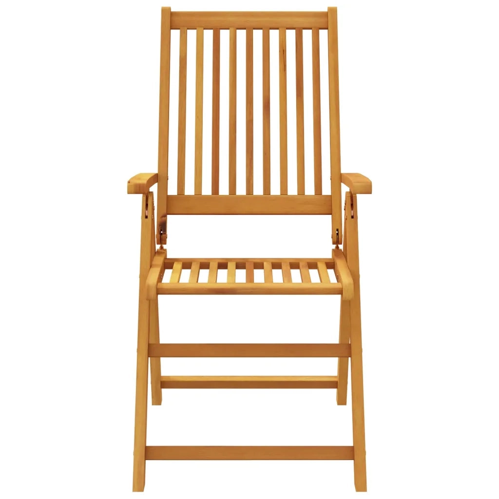 Set da Pranzo per Giardino 5 pz 85x85x74 cm in Legno Massello di Acacia