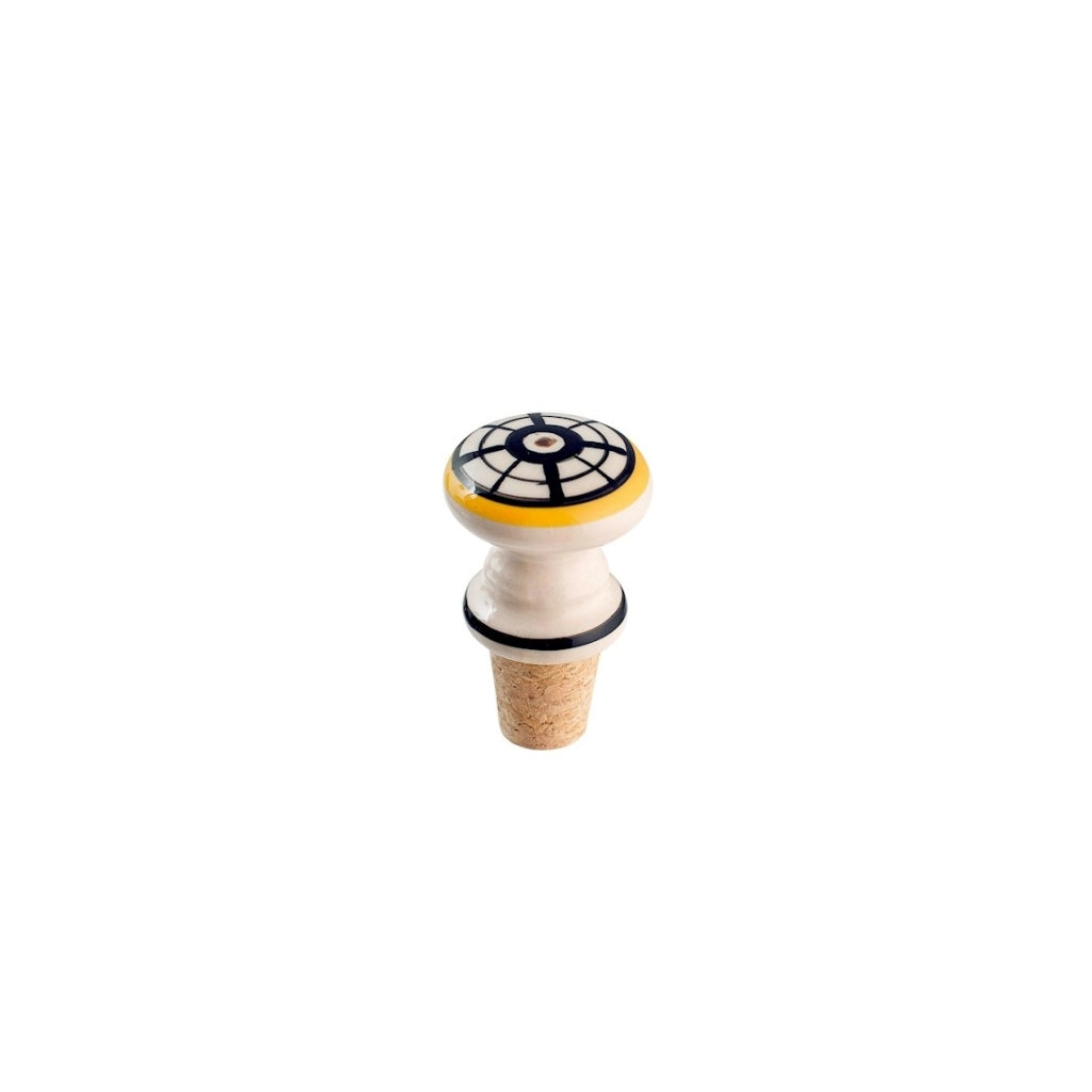 Tappo in sughero con inserto in ceramica assortito 1 pz