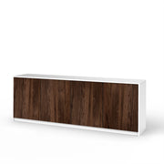 Buffet 4 ante BUDAPEST bianco/rovere rio