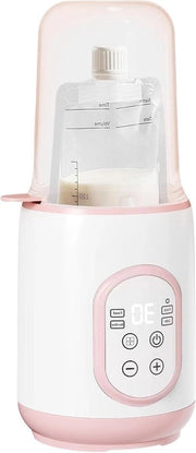 Flessenwarmer Portatile - Viaggio Flesverwarmer - Alimentazione del Bambino Riscaldamento - Regolazione della Temperatura Intelligente - ca. 600 g - Bianco
