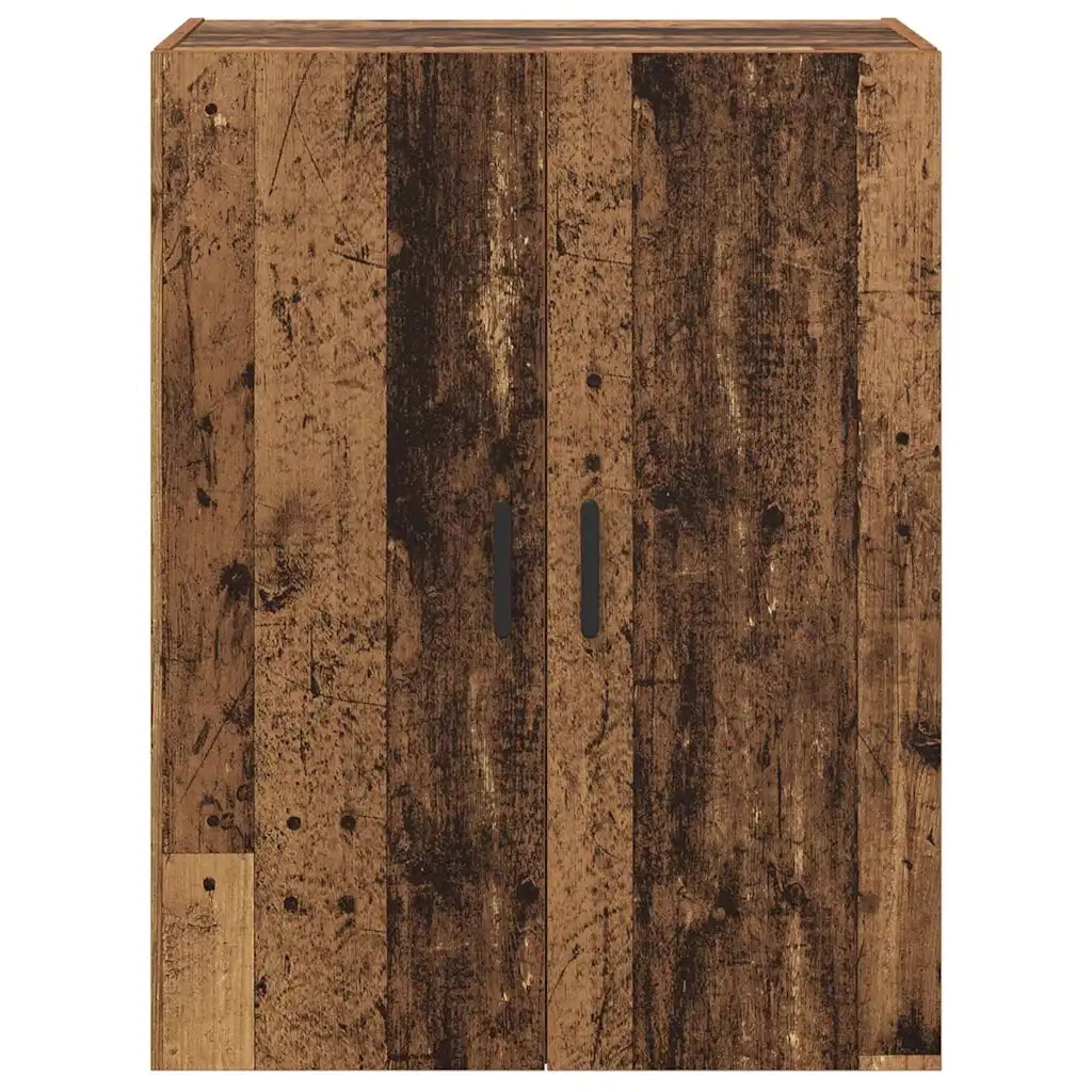 Mobiletto a muro 2 pcs Legno vecchio 69,5 x 34 x 90 cm