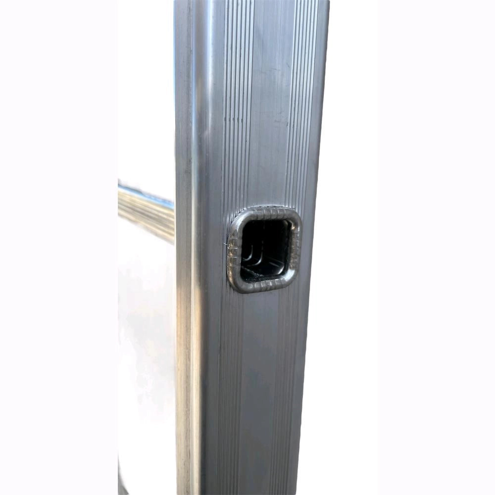 Scala Industriale singola semplice da Appoggio 10 Gradini 3,06 metri per agricoltura