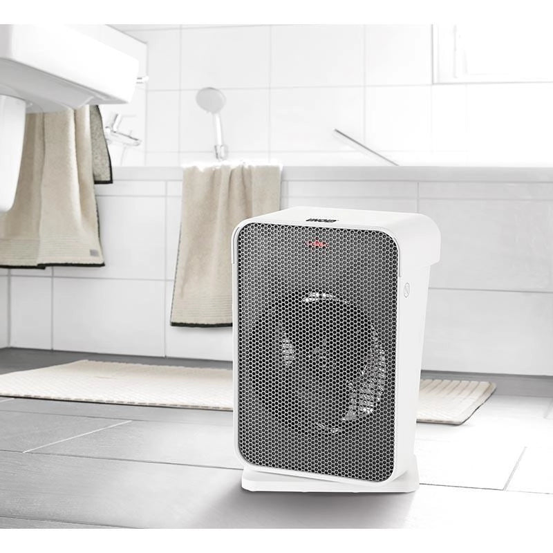 Unold 86450 stufetta elettrica Interno Grigio, Bianco 2000 W Riscaldatore ambiente elettrico con ventilatore