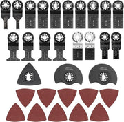 Set di 31 lame oscillanti per multitool - legno, plastica, metallo lame oscillanti