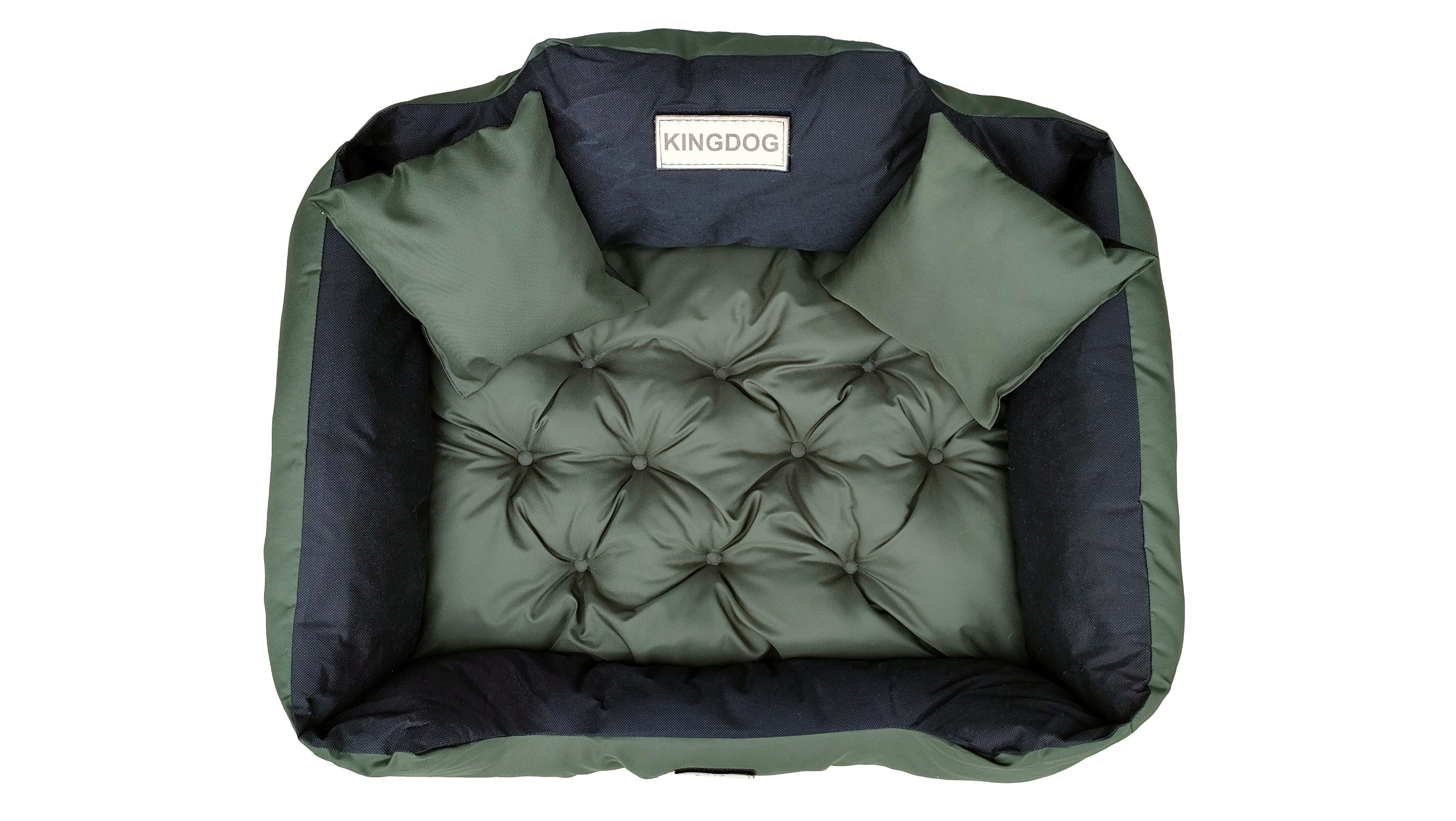 AIO FACTORY 130x105 cm KINGDOG Cuccia per cani impermeabile personalizzabile Verde