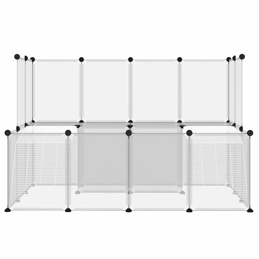 Gabbia per Piccoli Animali Trasparente 143x107x93 cm PP Acciaio 340570